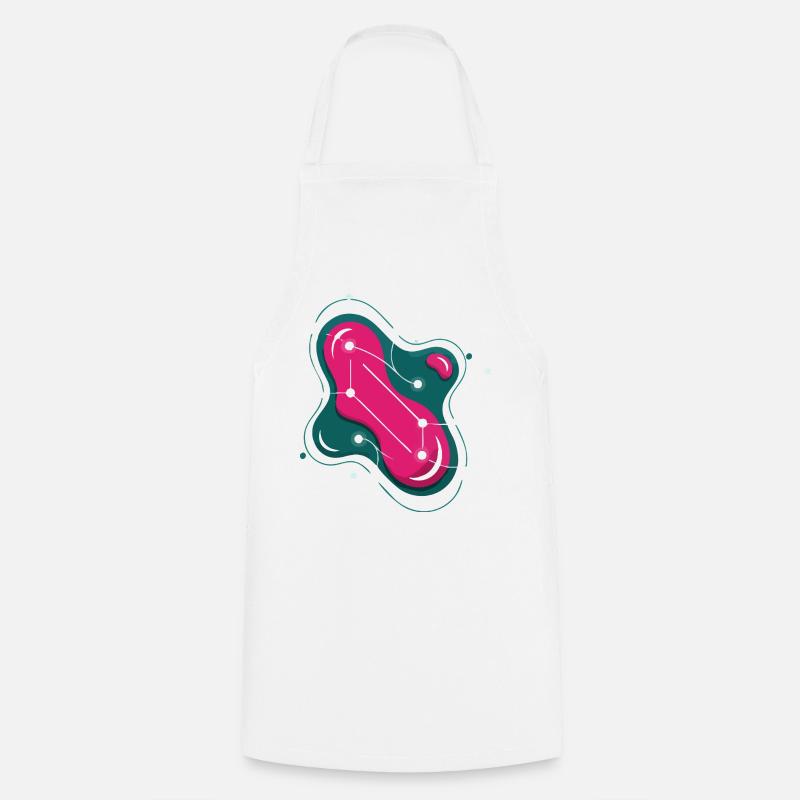 Constellation Bright Rose - Cooking Apron - white