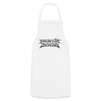 T-shirt homme 18 anniversaire mars 2008 - Tablier de cuisine - blanc - Devant - AI Model Male 185 dark (185cm)