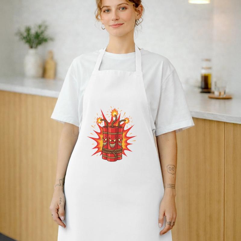 Exploding Dynamite Art Cooking Apron