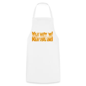 Kunstrad, Kunstradfahren, Hallenradsport - Kochschürze - Weiß - Vorne - AI Model Male 185 dark (185cm)
