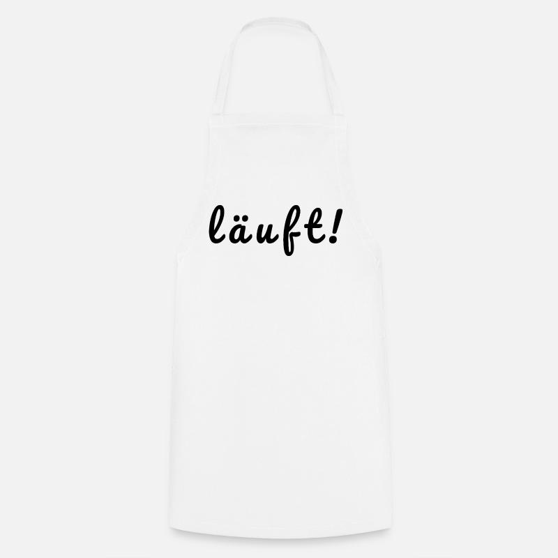 En courant ! - Tablier de cuisine - blanc
