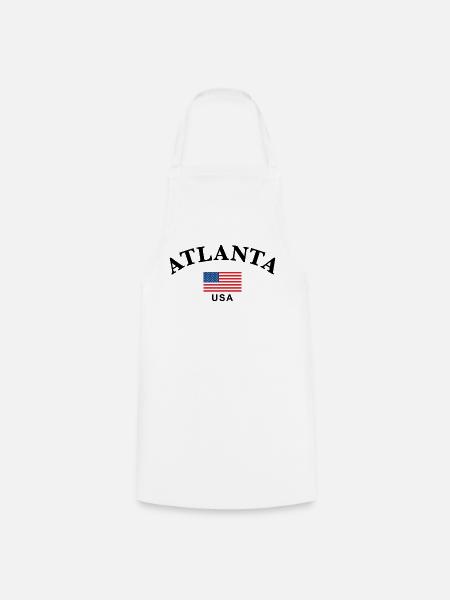 Atlanta, USA - Kochschürze - Weiß