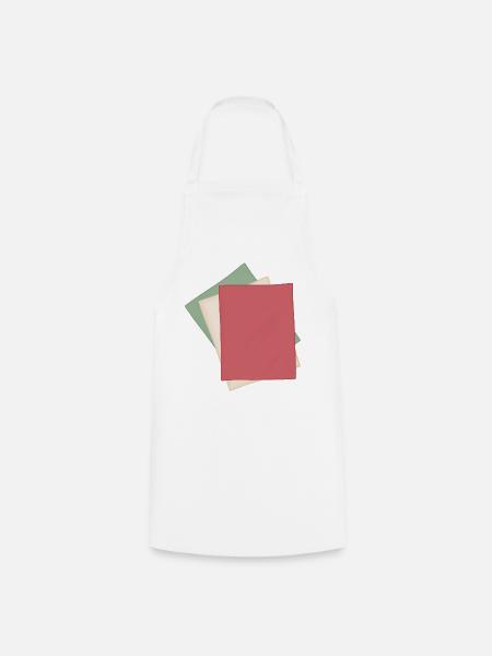 Pastellpapier Stapel - Kochschürze - Weiß