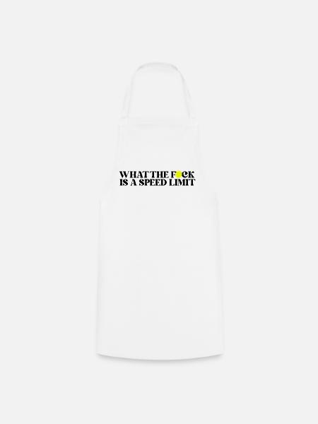 Auto - Kochschürze - Weiß