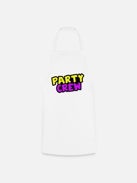 Party Crew - Kochschürze - Weiß