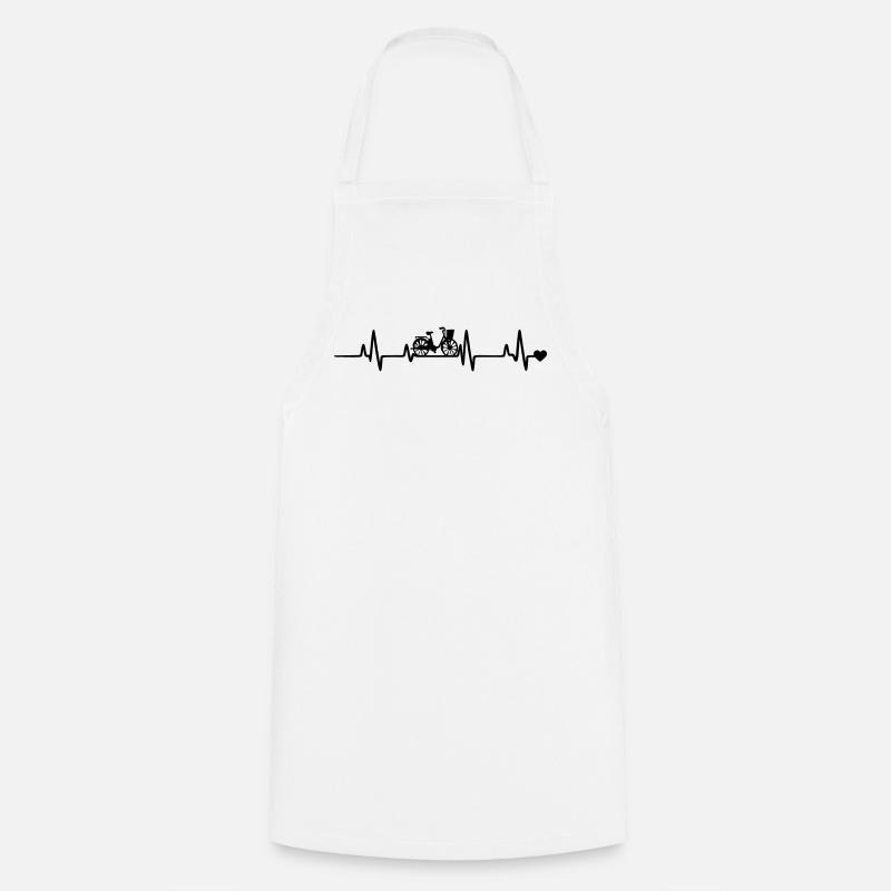Cycliste - Tablier de cuisine - blanc