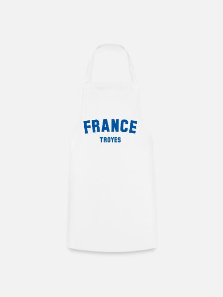 Troyes France - Kochschürze - Weiß