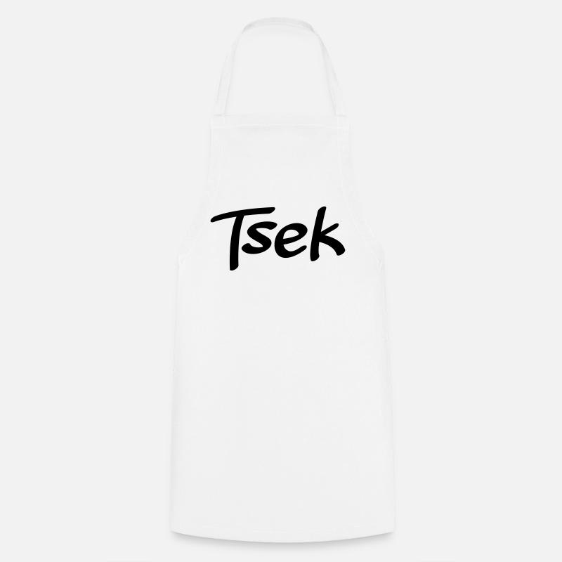 Tsek - Cooking Apron - white