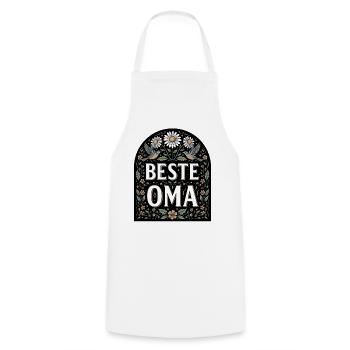 Meilleur cadeau de grand-mère pour la Grand-mère la plus chère - Tablier de cuisine - blanc - Devant - AI Model Male 185 dark (185cm)