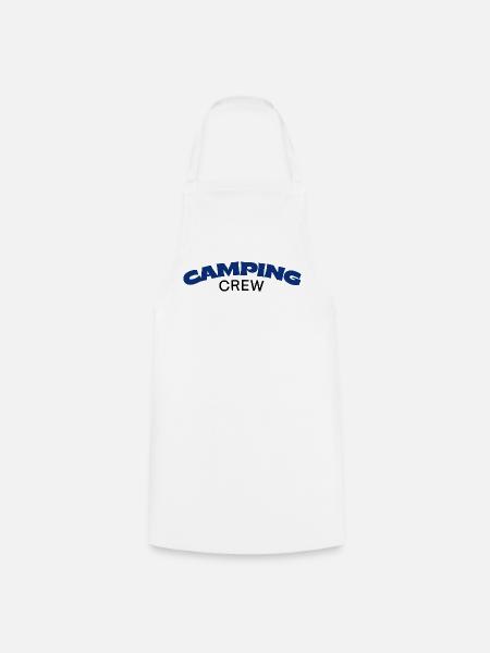 Camping Crew - Kochschürze - Weiß