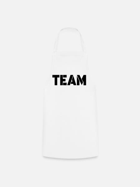 team - Kochschürze - Weiß