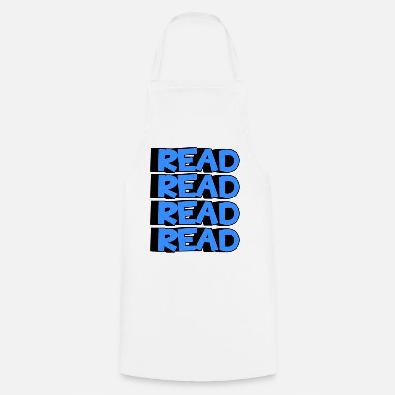 Lire Design - Design 3D Moderne - Tablier de cuisine - blanc