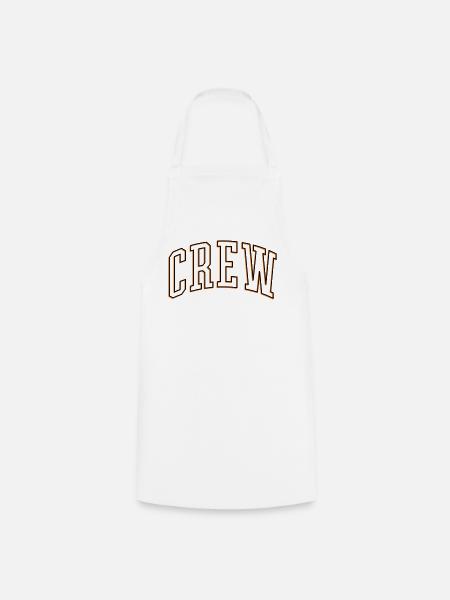 Crew Outline - Kochschürze - Weiß