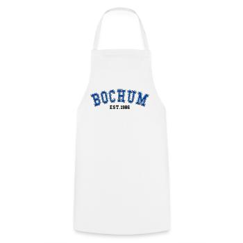Bochum Fondé en 1986 - Tablier de cuisine - blanc - Devant - AI Model Male 185 dark (185cm)