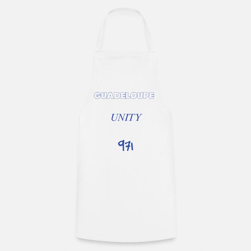 Guadeloupe - Cooking Apron - white