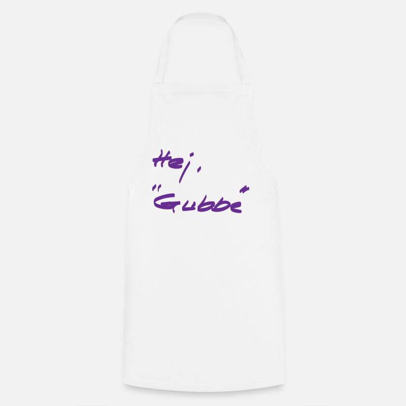 Welcome - different - Swedish - Cooking Apron - white
