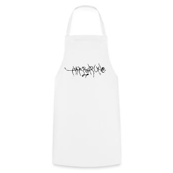 Karlsruhe - Cooking Apron - white - Front - AI Model Male 185 dark (185cm)