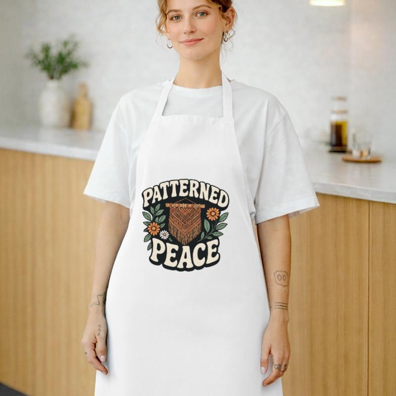 Patterned Calm | Macrame Boho Cooking Apron