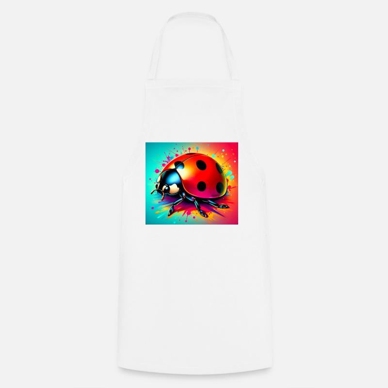 ladybird - Cooking Apron - white