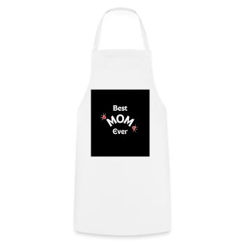 Best Mom Ever Mother’s Day Gift - Tablier de cuisine - blanc - Devant - AI Model Male 185 dark (185cm)