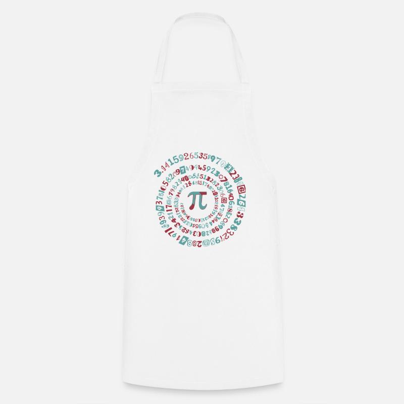 Pi - Mathematik - Kochschürze - Weiß