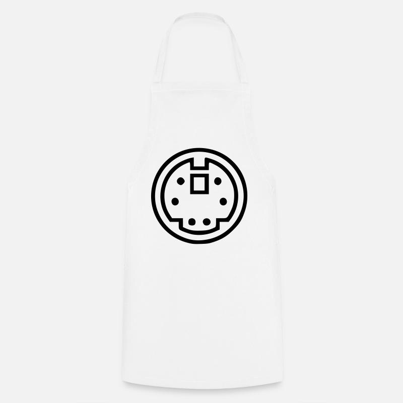 ADB connector - Cooking Apron - white