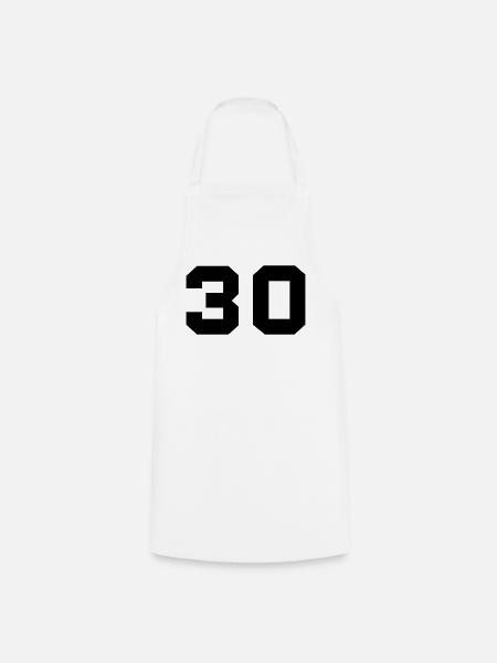 30 - Kochschürze - Weiß