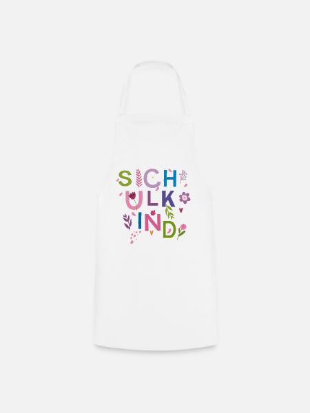 Schulkind - Kochschürze - Weiß