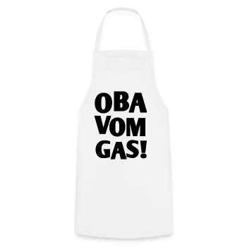 bayerischer spruch  - Kochschürze - Weiß - Vorne - AI Model Male 185 dark (185cm)