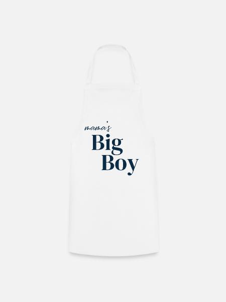 Mama's Big Boy - Kochschürze - Weiß