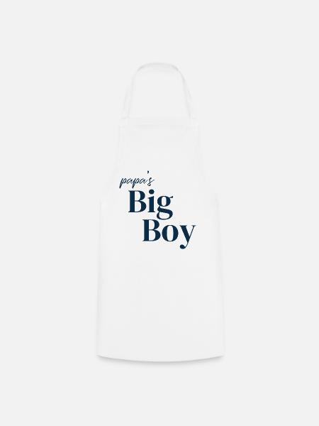 Papa's big boy - Kochschürze - Weiß