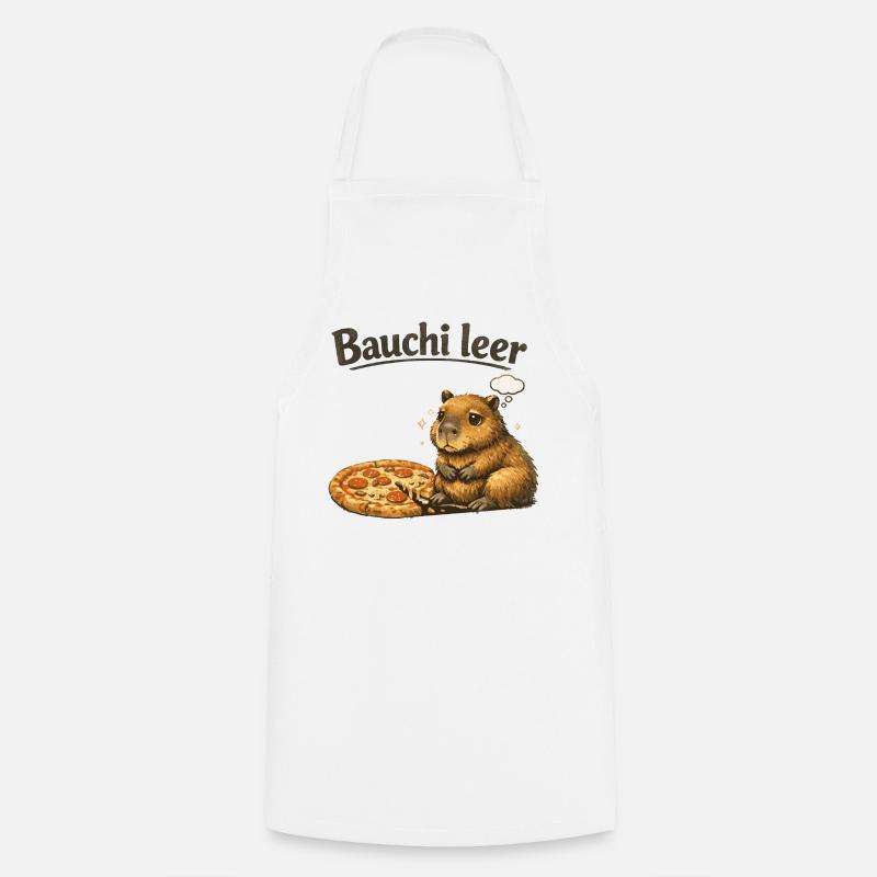Bauchi empty - Cooking Apron - white