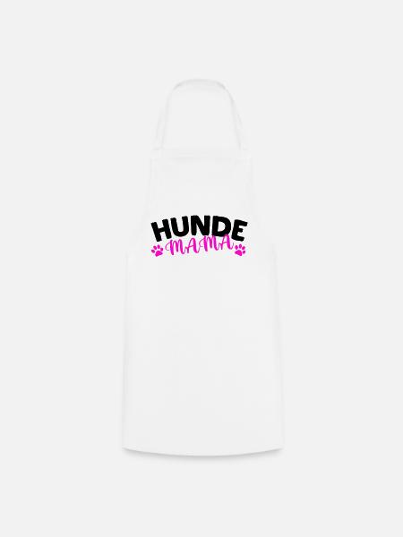 Hunde Mama - Kochschürze - Weiß