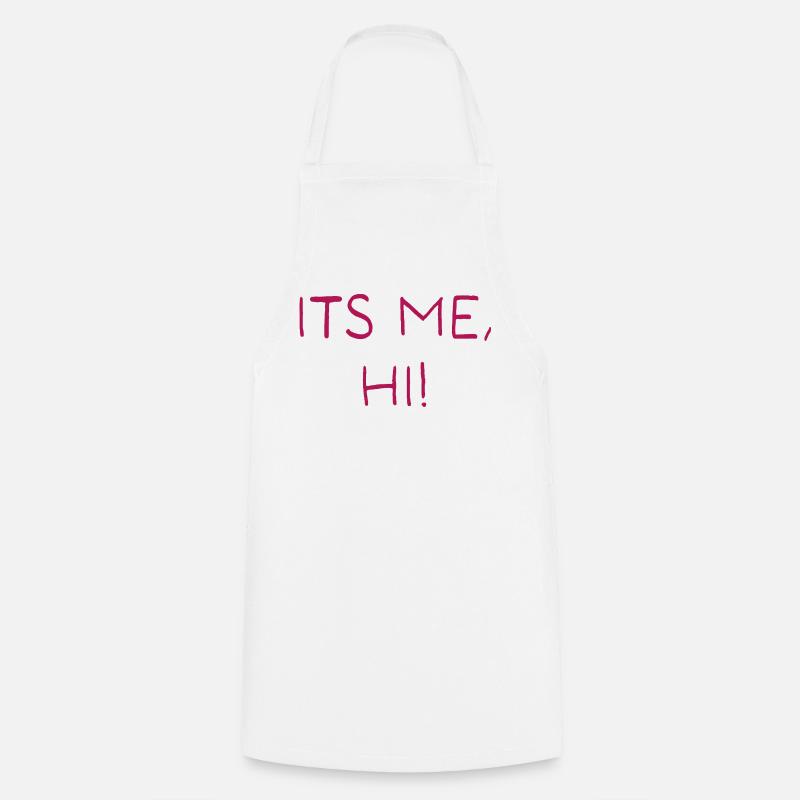 C’est moi, salut ! - Tablier de cuisine - blanc