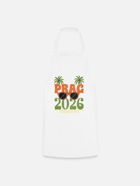 Prag 2026 - Kochschürze - Weiß