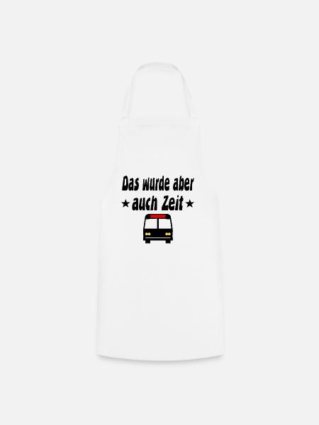 Bus - Kochschürze - Weiß