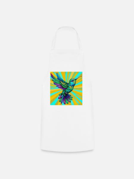 Kolibri - Kochschürze - Weiß