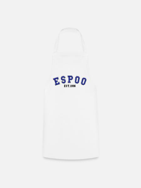 Espoo gegründet 1996 - Kochschürze - Weiß