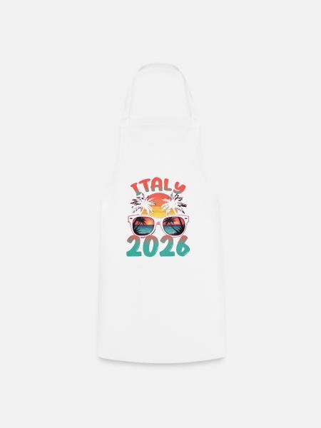 Italien 2026 - Kochschürze - Weiß