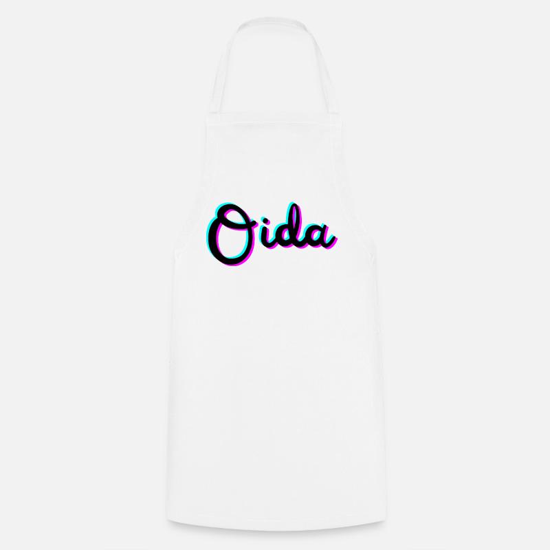 oida - Kochschürze - Weiß
