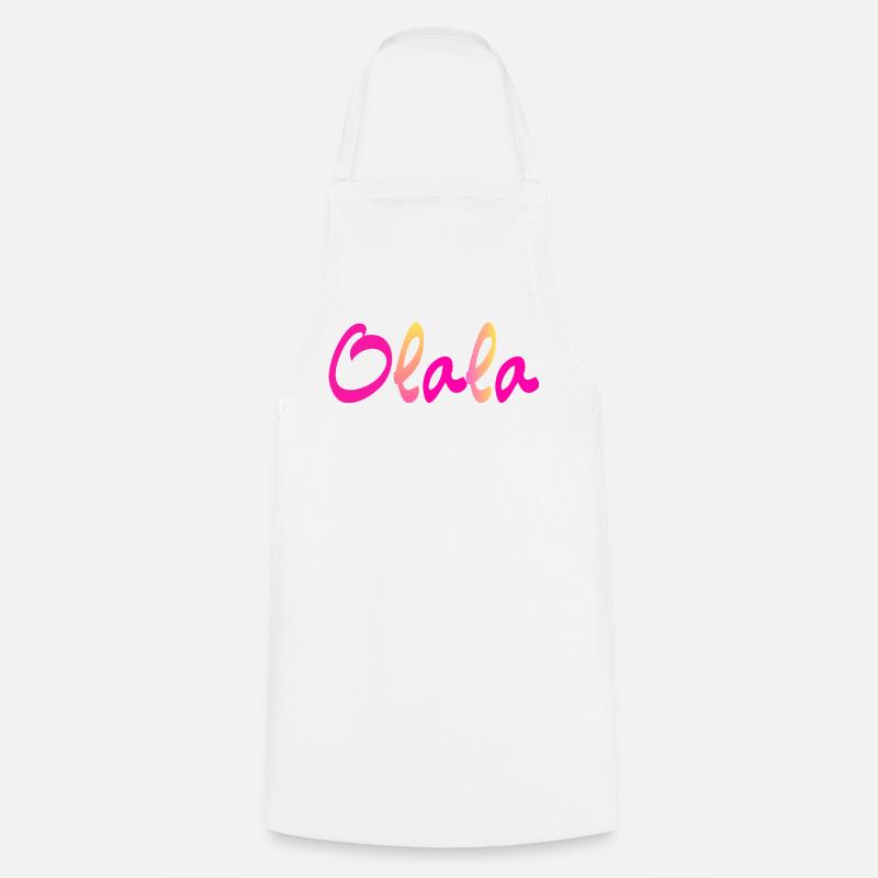 Olala - Cooking Apron - white