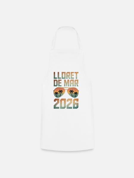 Lloret De Mar 2026 - Kochschürze - Weiß