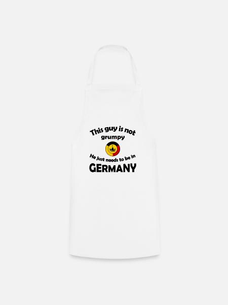 Deutscher Farbenring Wappen - Kochschürze - Weiß