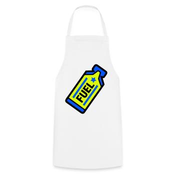 Fuel Energy Gel Ausdauer Sport - Kochschürze - Weiß - Vorne - AI Model Male 185 dark (185cm)