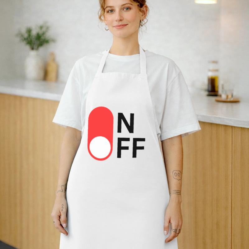 Mode ON/OFF Tablier de cuisine
