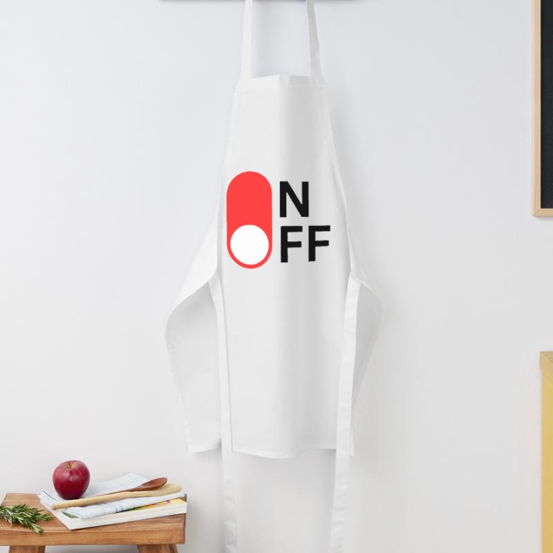 Mode ON/OFF Tablier de cuisine