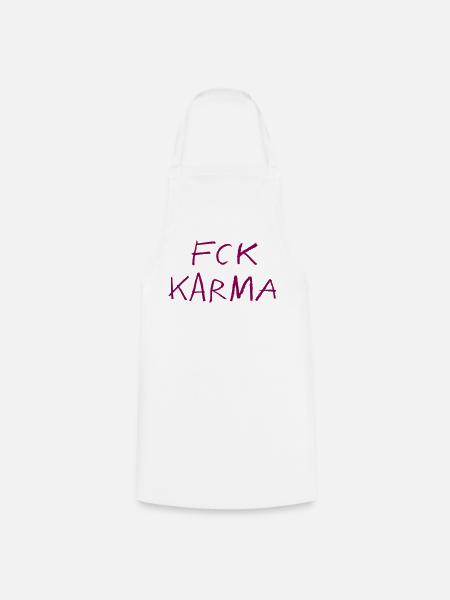 karma pink - Kochschürze - Weiß