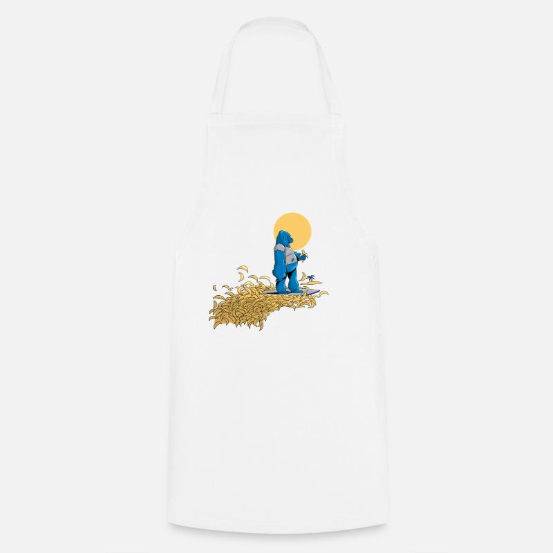 Banana Dream (without text) - Cooking Apron - white
