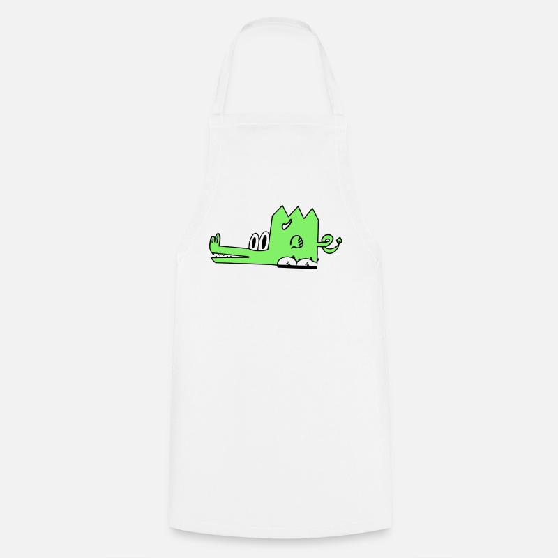 Emberon the dragon - Cooking Apron - white
