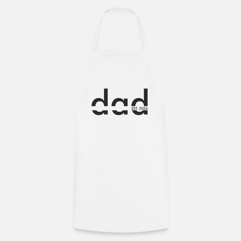 Dead EST 2026 Graphic - Cooking Apron - white